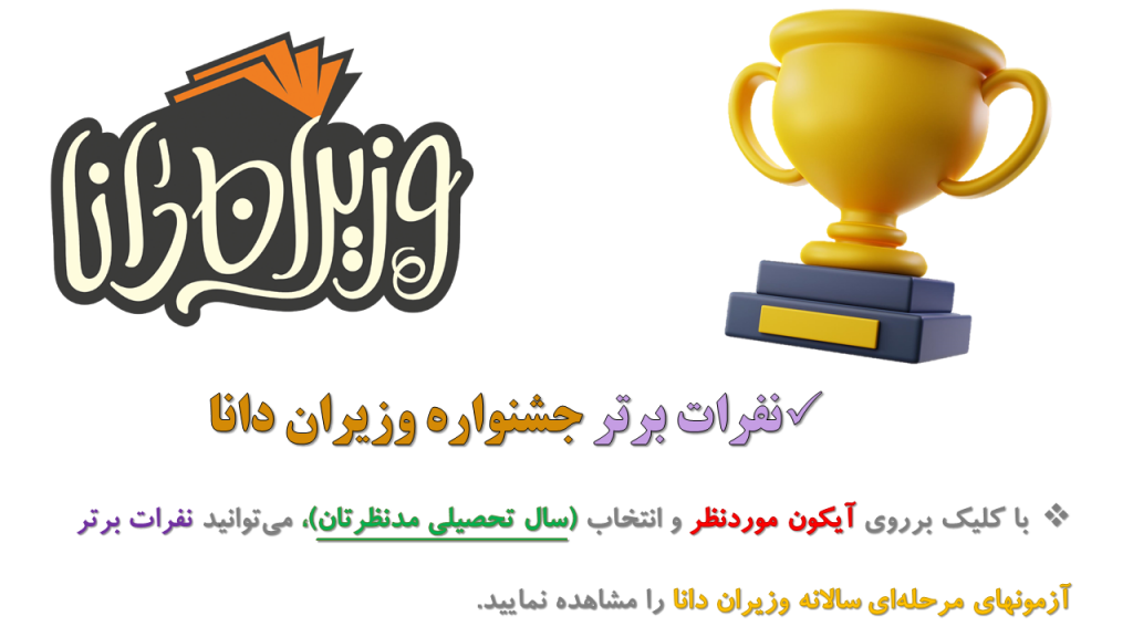بنر بالای صفحه نفرات برتر